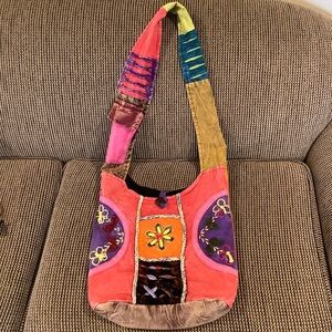 Crossbody Hobo Bag, comfort with lots of room! Free keychain
